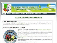 Tablet Screenshot of bikesclub.org